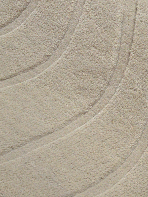 Shiraz Wool Hand-tufted Rug - Beige