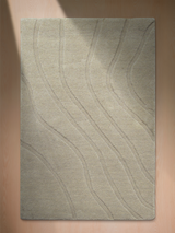 Shiraz Wool Hand-tufted Rug - Beige