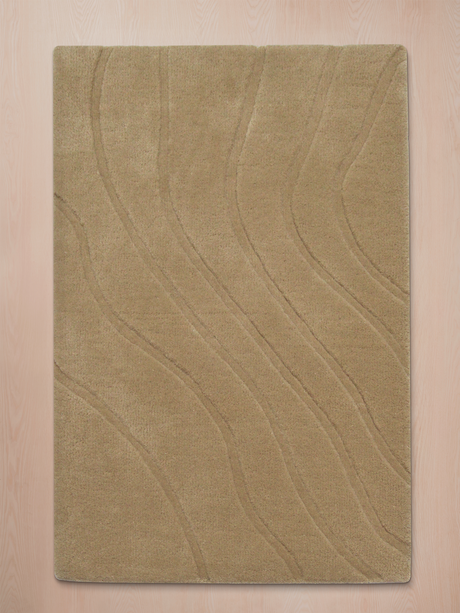 Shiraz Wool Hand-tufted Rug - Sand