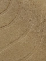Shiraz Wool Hand-tufted Rug - Sand