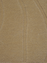 Shiraz Wool Hand-tufted Rug - Sand