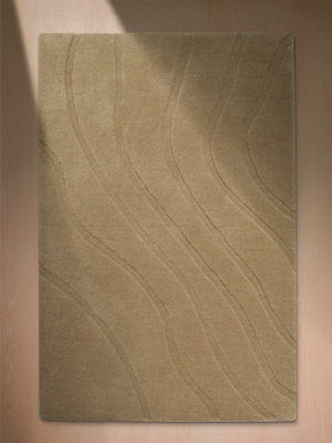 Shiraz Wool Hand-tufted Rug - Sand
