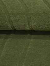 Shiraz Wool Hand-tufted Rug - Olive Green
