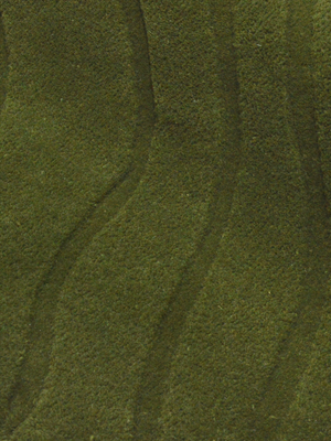 Shiraz Wool Hand-tufted Rug - Olive Green