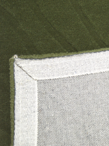 Shiraz Wool Hand-tufted Rug - Olive Green