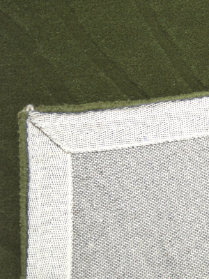 Shiraz Wool Hand-tufted Rug - Olive Green