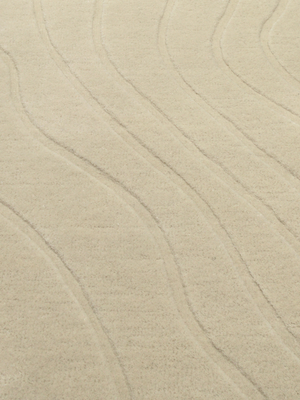 Shiraz Wool Hand-tufted Rug - Ivory