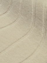 Shiraz Wool Hand-tufted Rug - Ivory
