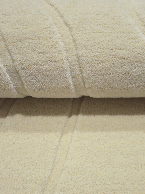 Shiraz Wool Hand-tufted Rug - Ivory