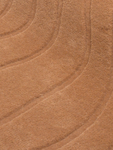 Shiraz Wool Hand-tufted Rug - Rust