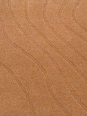 Shiraz Wool Hand-tufted Rug - Rust