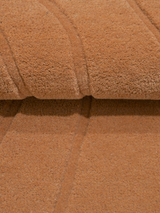 Shiraz Wool Hand-tufted Rug - Rust