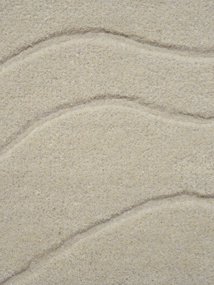 Nadir Wool Hand-tufted Rug - Beige