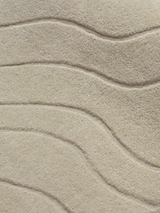 Nadir Wool Hand-tufted Rug - Beige