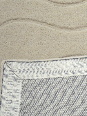 Nadir Wool Hand-tufted Rug - Beige