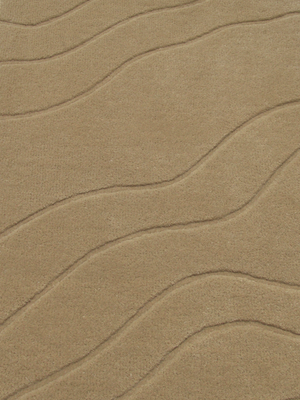 Nadir Wool Hand-tufted Rug - Sand