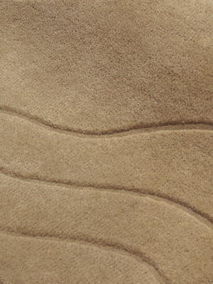 Nadir Wool Hand-tufted Rug - Sand