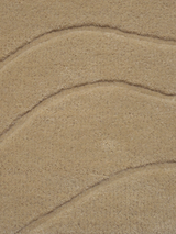 Nadir Wool Hand-tufted Rug - Sand