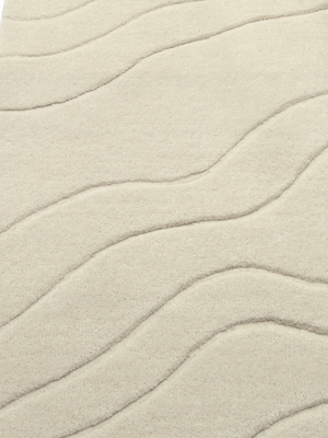 Nadir Wool Hand-tufted Rug - Ivory