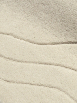 Nadir Wool Hand-tufted Rug - Ivory