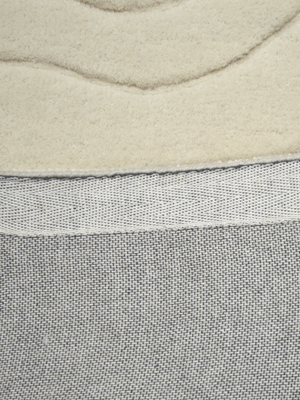 Nadir Wool Hand-tufted Rug - Ivory