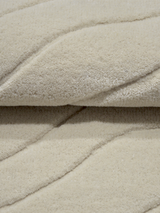 Nadir Wool Hand-tufted Rug - Ivory