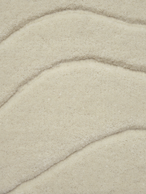 Nadir Wool Hand-tufted Rug - Ivory