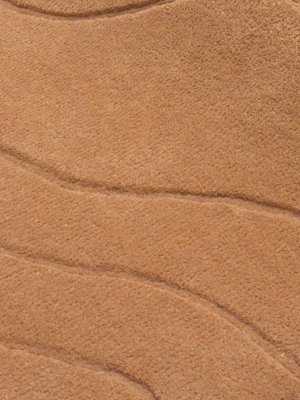 Nadir Wool Hand-tufted Rug - Rust