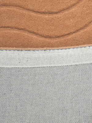 Nadir Wool Hand-tufted Rug - Rust