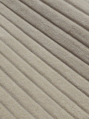 Cyrus Wool Hand-tufted Striped Rug - Beige
