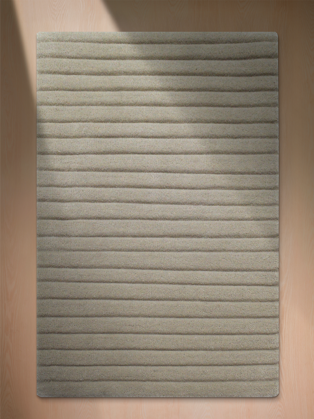 Cyrus Wool Hand-tufted Rug - Beige