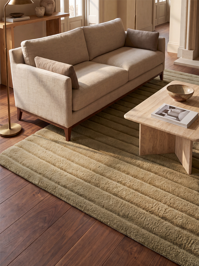 Cyrus Wool Hand-tufted Rug - Sand