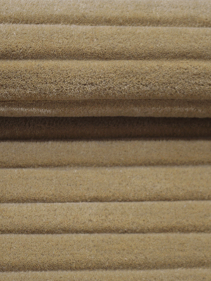 Cyrus Wool Hand-tufted Striped Rug - Sand