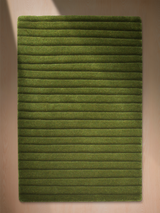 Cyrus Wool Hand-tufted Rug - Olive Green