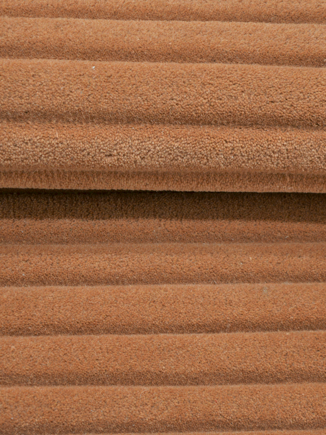 Cyrus Wool Hand-tufted Rug - Rust