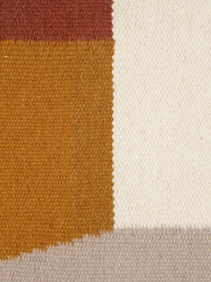 Orlen Hand-Woven Wool Kilim Rug - Multi