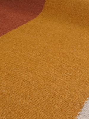 Orlen Hand-Woven Wool Kilim Rug - Multi