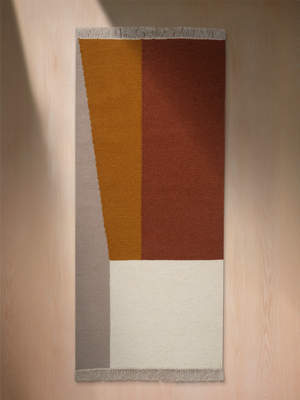 Orlen Hand-Woven Wool Kilim Rug - Multi