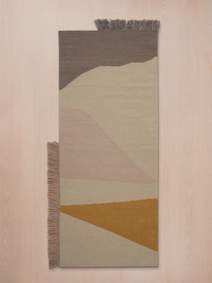 Sarel Hand-Woven Wool Kilim Rug - Multi
