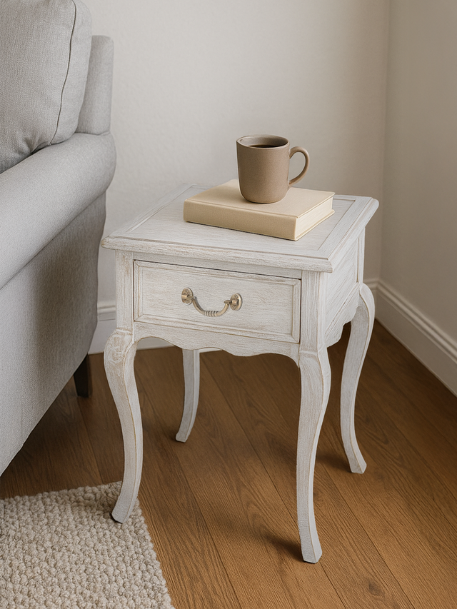 Jane Wooden Bedside Table