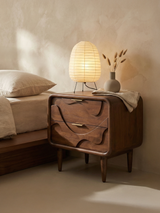 Monit Two Drawer Bedside Table