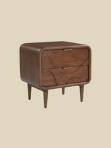 Monit Two Drawer Bedside Table