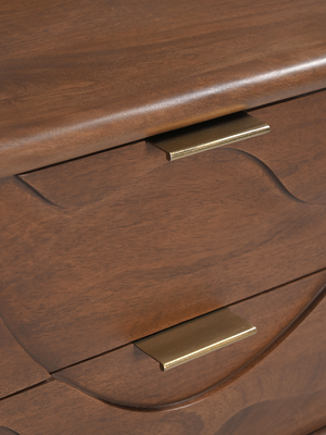 Monit Two Drawer Bedside Table