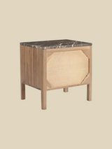 Silvan Two Drawer Bedside Table