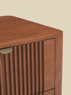 Ariso Mango Wood Bedside Table