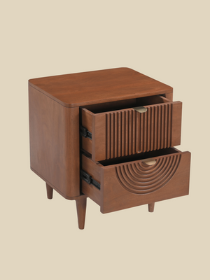 Ariso Mango Wood Bedside Table