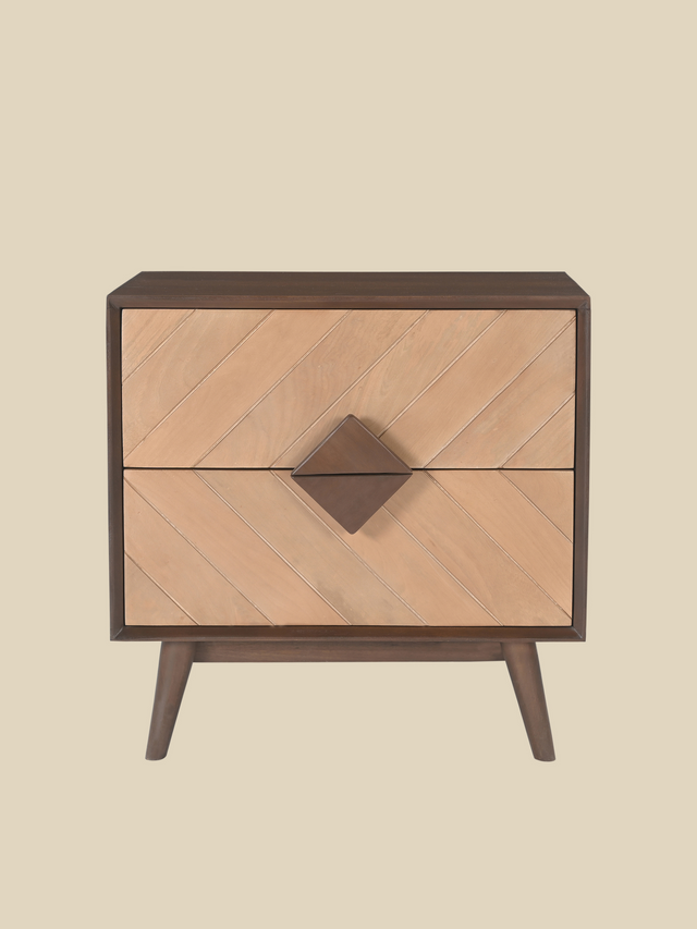 Kaseem Mango Wood Bedside Table