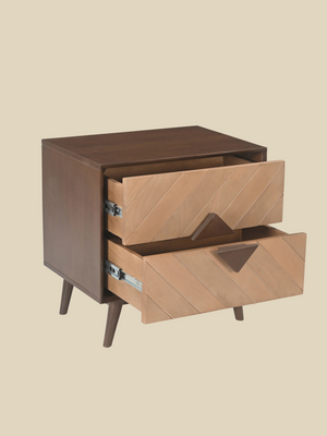 Kaseem Mango Wood Bedside Table