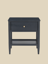 Diane Mango Wood Bedside Table - Blue