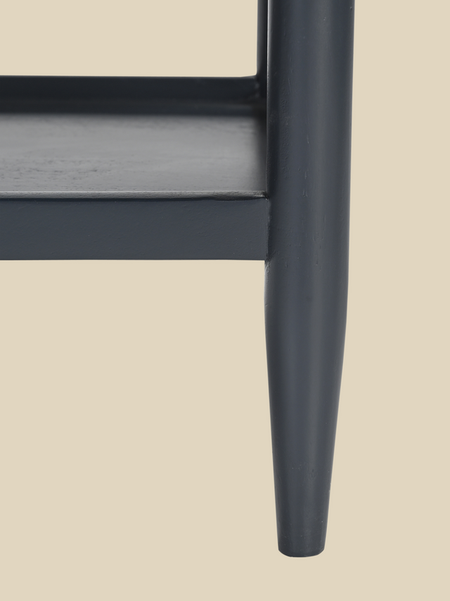 Diane Mango Wood Bedside Table - Blue